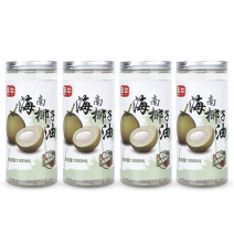 海南椰子油冷榨生酮1000ml食用护发护肤烘焙批发