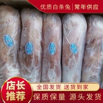 白条兔/兔肉/兔分解/质量保证专业屠宰厂/常年稳定供应