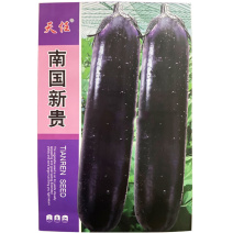 南国新贵茄子种子早熟长果型无青头顶抗病强