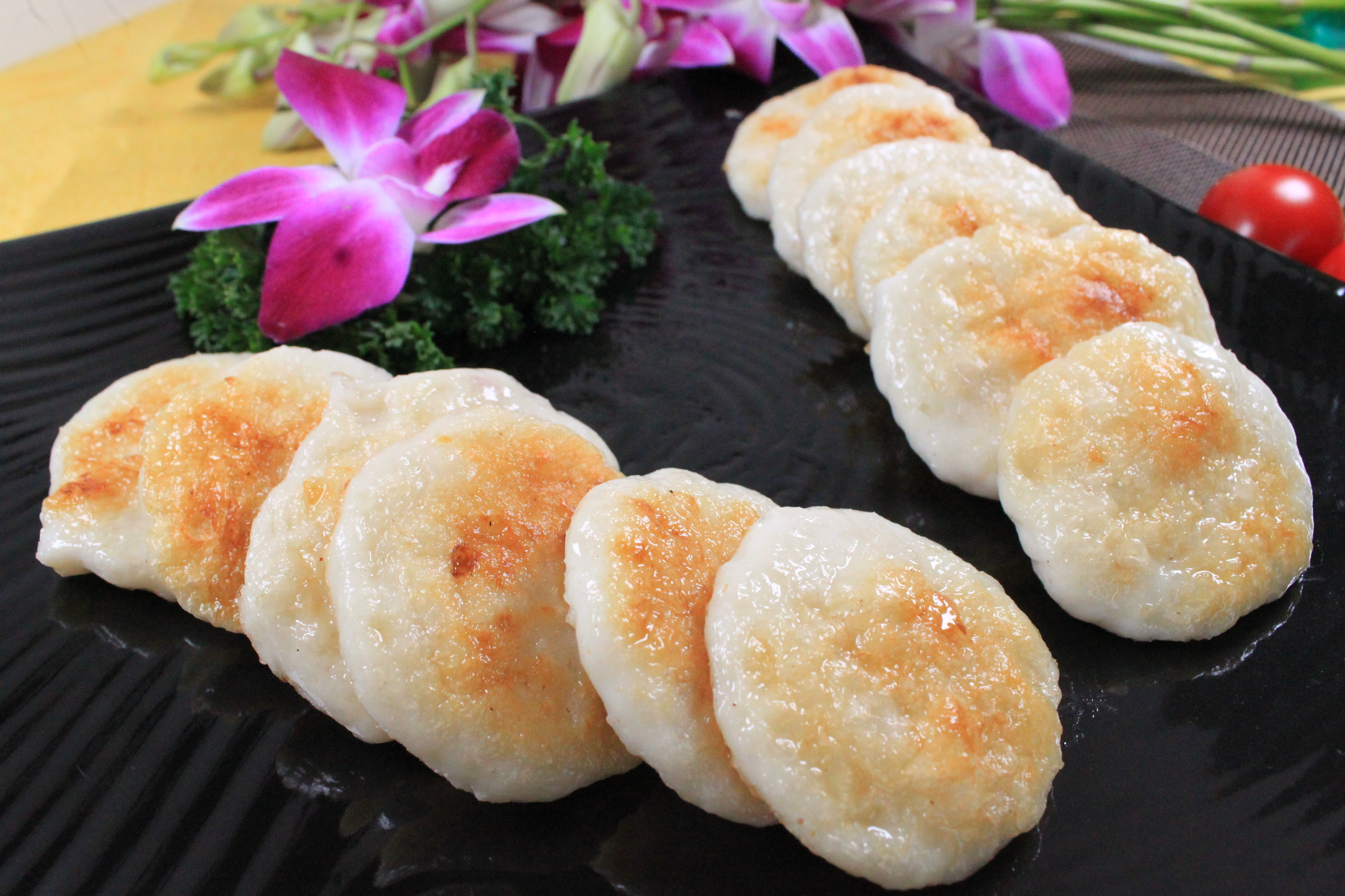 鱿鱼墨汁料理示意图