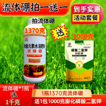 流体硼糖醇硼促花果提高坐果率防畸形提产量果树蔬菜叶面肥