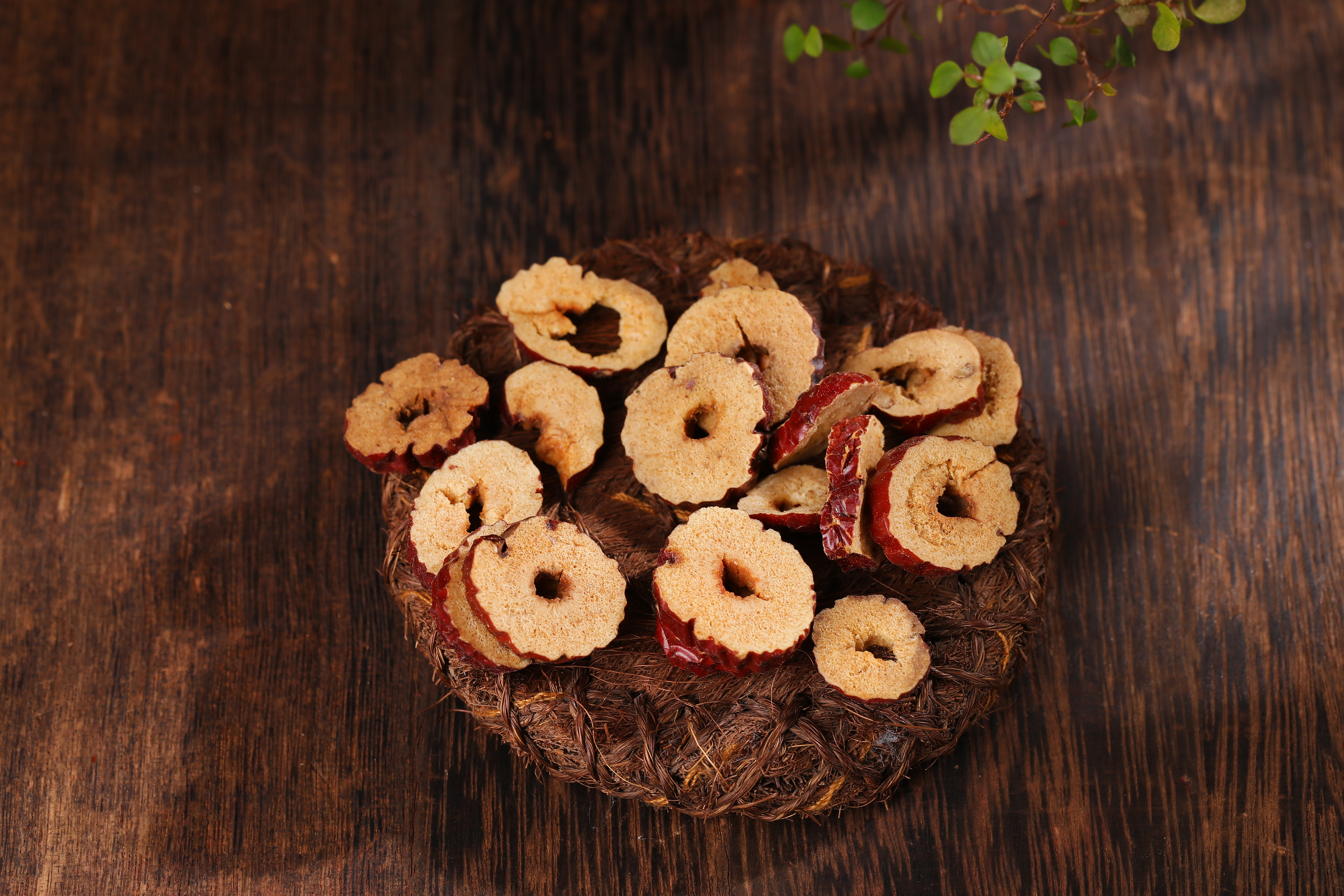 红枣圈特写图片