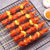 鑫泓泽蒜瓣肉串烤肉半成品家庭户外空气炸锅烧烤食材商用