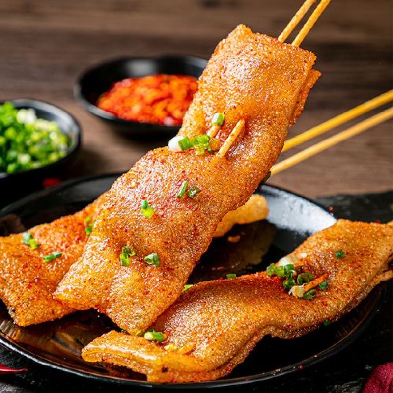 爆汁苕皮串烧烤油炸串串铁板食材冷冻半成品商用