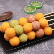 承心五彩果蔬球烧烤串串果蔬球铁板食材冷冻半成品商用