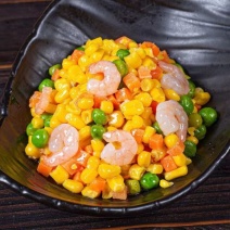 丰驰玉米虾仁(真空)冷冻玉米虾仁半成品小吃商用食材