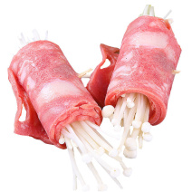 鑫泓泽经典培根原切半成品早餐手抓饼配菜烧烤食材商用批发
