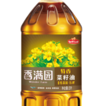 5L香满园特香菜籽油（非转压榨）