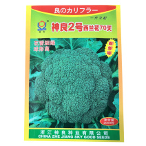 神良2号西兰花种子70天颜色正中晚熟耐寒花蕾细腻