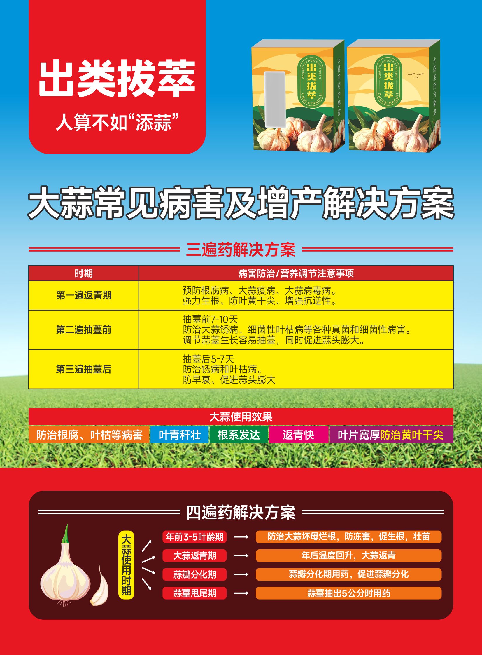 米里放大蒜病害对比图