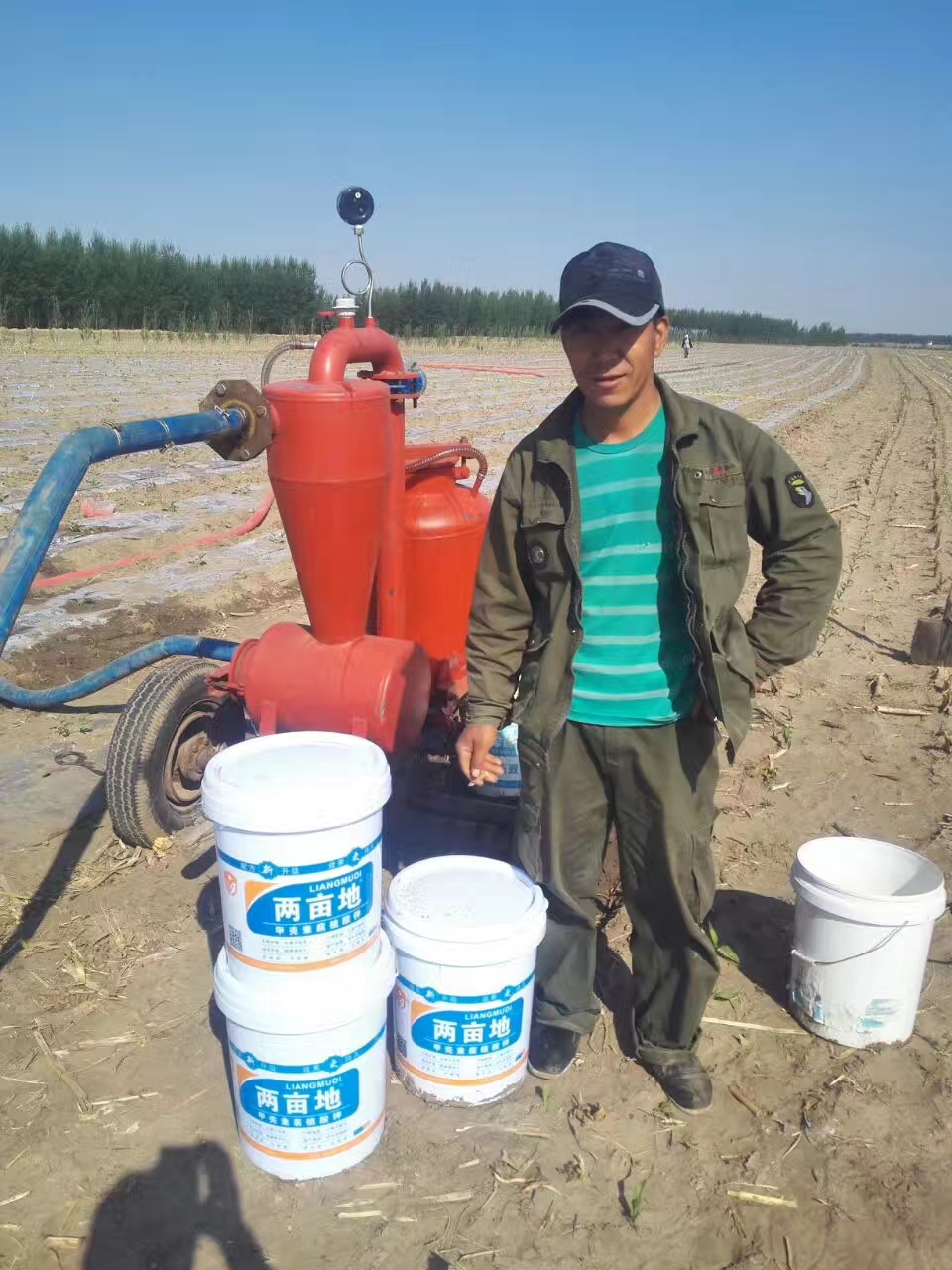 油菜播种机销售展示现场