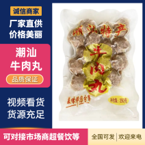 潮汕牛肉丸大量供应支持一件代发提供售后保障欢迎咨询