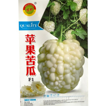 苹果苦瓜种子苹果状苦瓜耐热口感甘脆清爽白玉剔透