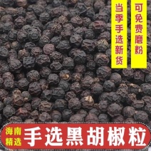 海南精选黑胡椒粒粉原货胡椒颗粒牛排烧烤撒料调料散装