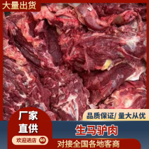 马肉、驴肉厂家直发冷链配送提供售后保障对接全国等