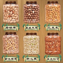 坚果组合罐装净重开心果夏威夷果腰果松子巴旦木碧根果