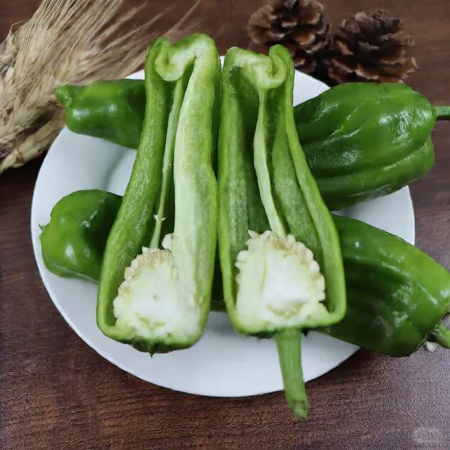 牛角椒生长阶段示意图