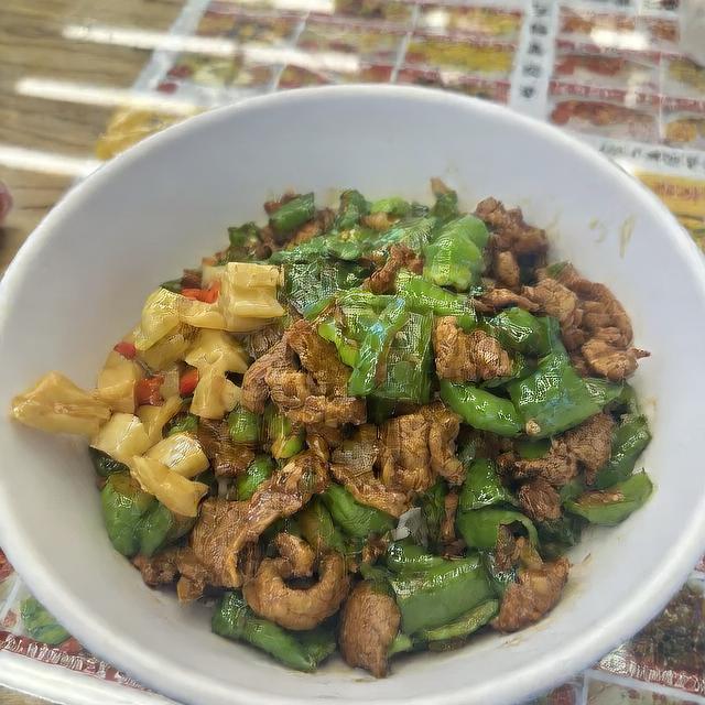 鹿鞭爆炒牛肉成品图