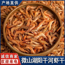 微山湖生态小河虾新鲜淡水虾自然凉晒阳干虾全国发货量大从忧