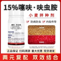 小麦专用拌种剂噻虫·呋虫胺蚜虫纹枯病防病防虫种子包衣
