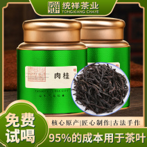 武夷岩茶肉桂茶叶碳焙浓香型正岩肉桂大红袍罐装300克