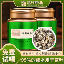 茉莉花茶2026新茶龙珠形茶叶横县花茶绿茶横县茉莉花茶