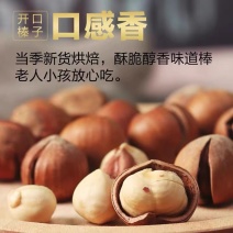 大榛子东北特产新鲜开口铁岭野棒子坚果零食虎臻子榛果
