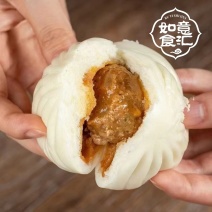 手工鲜肉大包早餐半成品速冻批发馒头包子肉包