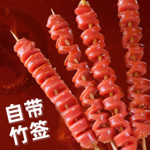 火龙串弹力肠热狗肠串户外烧烤油炸食材烧烤关东煮商用开花肠