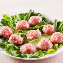 手打牛肉滑火锅鲜牛肉丸子商用半成品餐饮食材汤锅园子肉涮煮