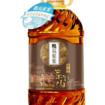 粮辰家宴菜籽油物理压榨，非转基因，大型生产厂家，火爆招商