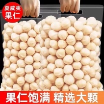 新货夏威夷果仁无壳奶油味大颗粒坚果干果烘焙休闲零食炒货年