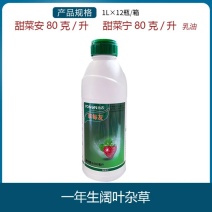 永农草每友160克/升甜菜安甜菜宁田一年生阔叶杂草除草剂