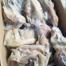 牛副产品去骨熟牛蹄，单个真空包装；另有胸口油、牛肚、牛头