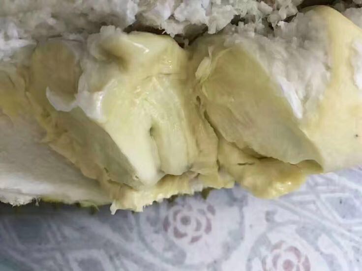猫山王果肉特写