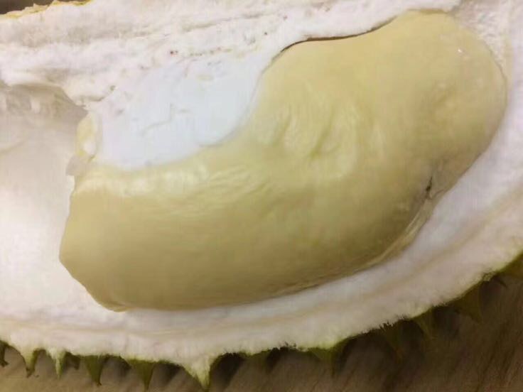 甲仑榴莲果肉特写