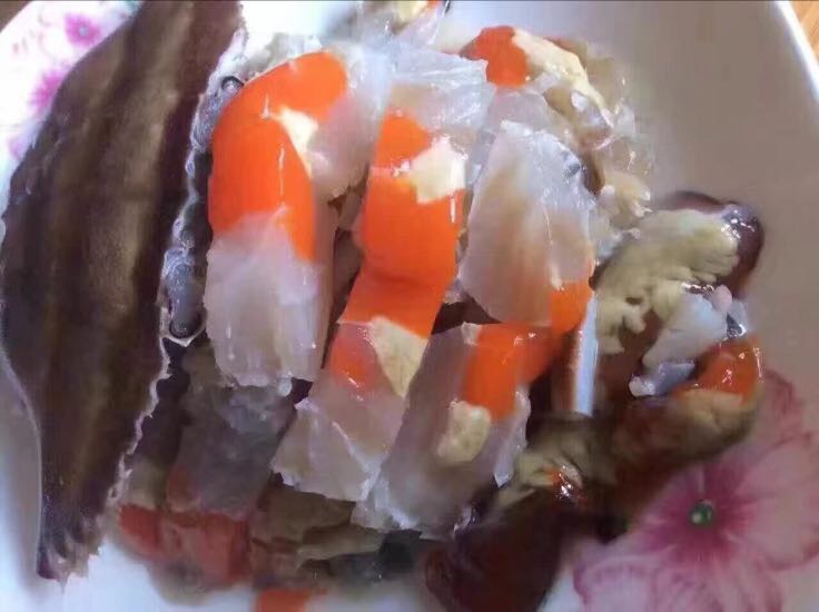蟹油熬制过程