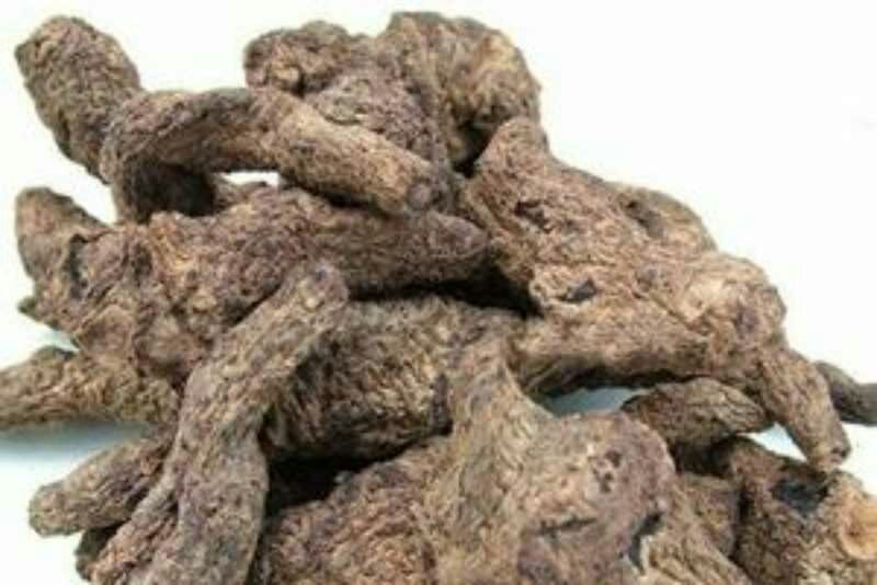 熟地黄药材展示图,清晰展示熟地黄的外观特征 熟地黄药材展示图