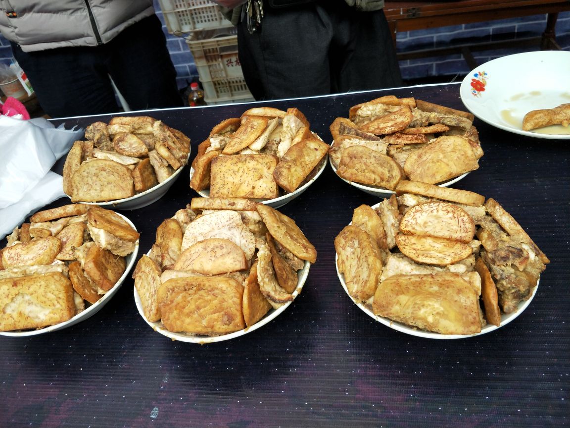崇明香芋烹饪成品展示