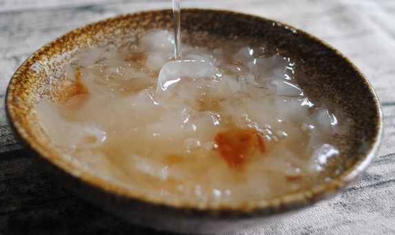 杭白菊陈皮银耳羹成品图