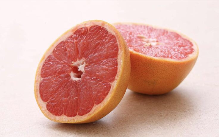 葡萄柚切开图