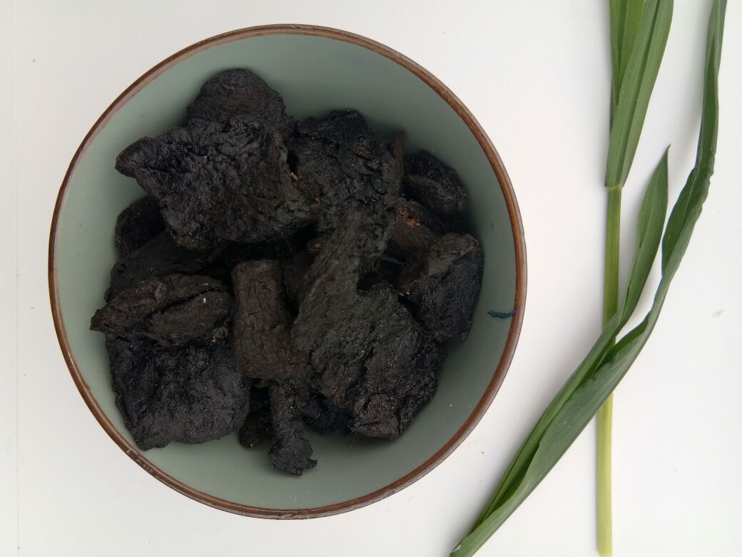 黑玛卡淫羊藿锁阳粉末冲泡示意图