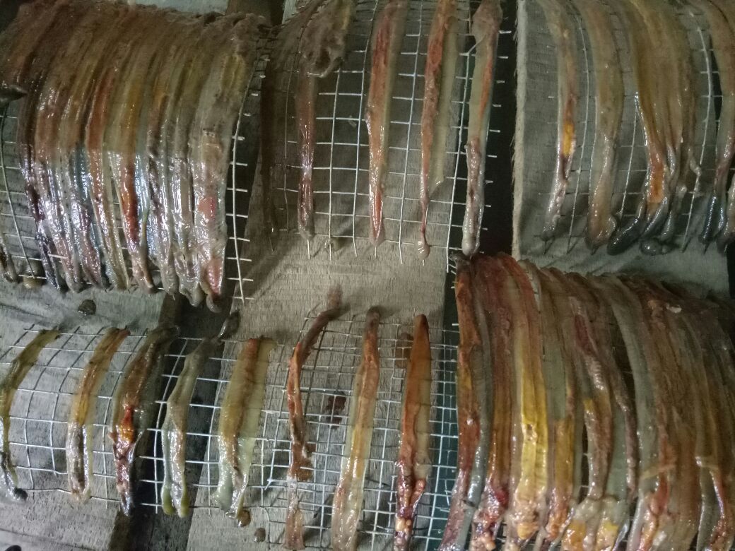 艾叶葱姜捣烂敷腰操作示意图