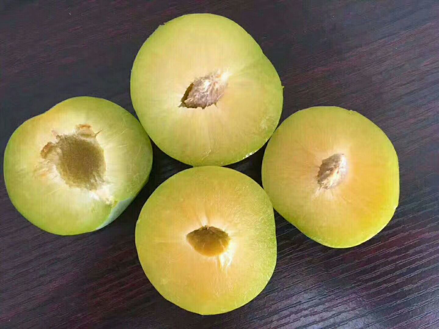 五月脆蜂糖李果实特写