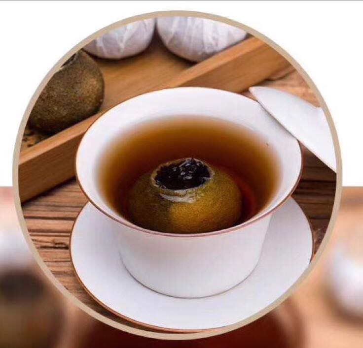 雪梨干陈皮水成品展示