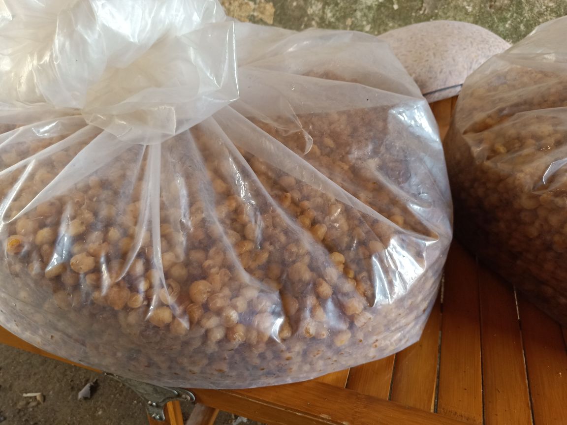 桂圆和陈皮食材摆放图