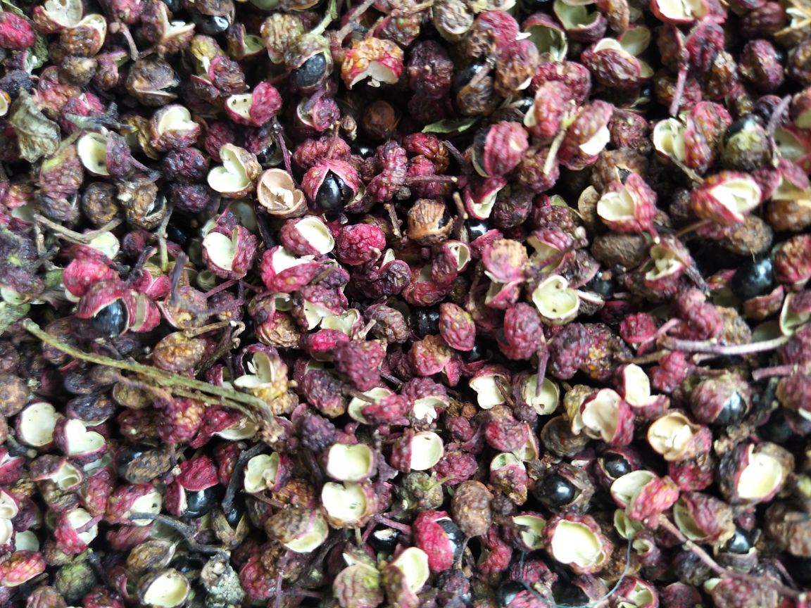 干辣椒在炒菜锅中翻炒的画面,突出其香味释放 干辣椒用于炒菜的场景图