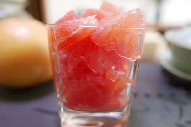 葡萄柚饮品成品图