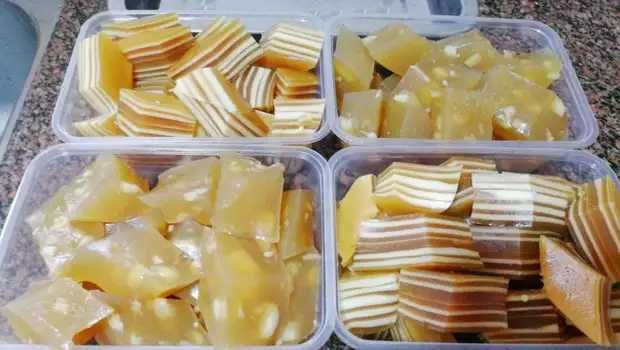 马蹄毛粉成品图