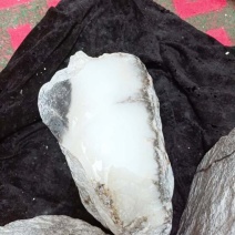 毛石新疆且末县糖白玉